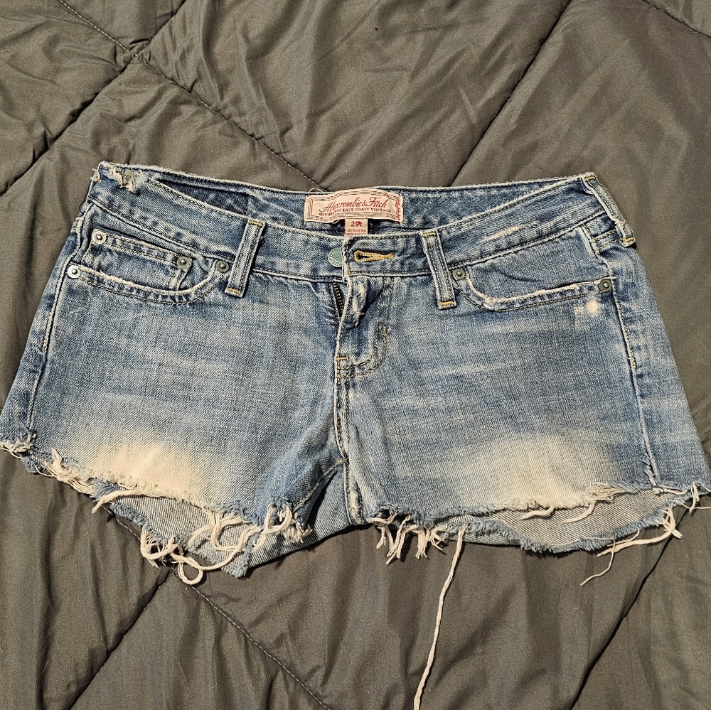 Abercrombie jean shorts